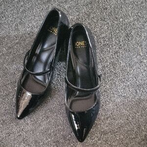 Jones New York Black Patent Heels